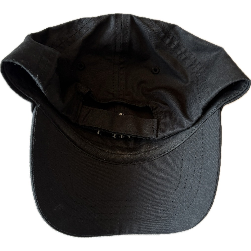 Alo Yoga Off-Duty Cap Black Tonal Logo Adjustable Baseball Hat - Picture 3 of 4
